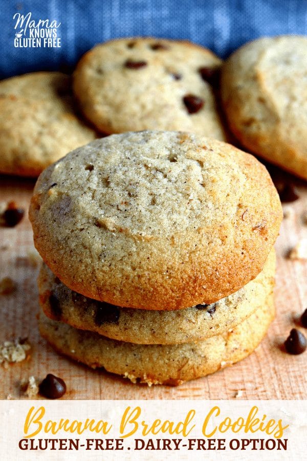 gluten-free banana bread cookies