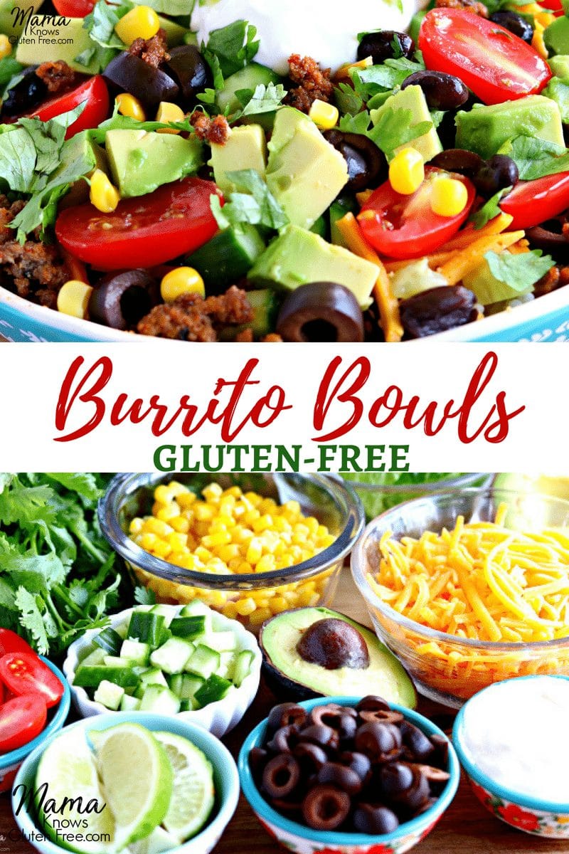 gluten-free burrito bowls