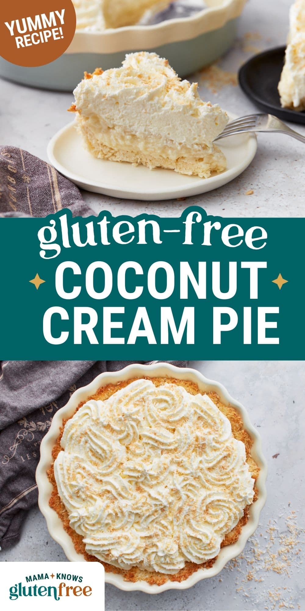 coconut cream pie pin image