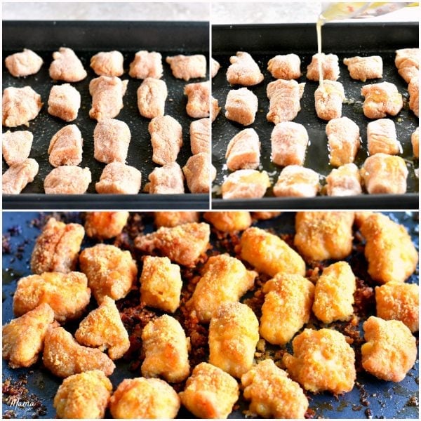 gluten-free homemade chicken nuggets recipe steps