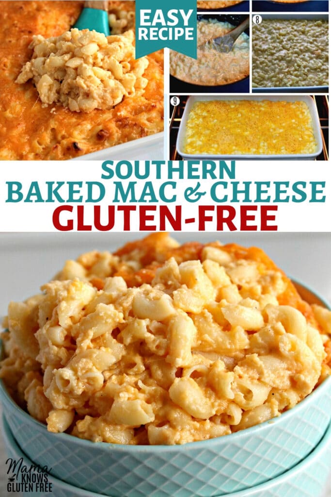 Gluten-Free Southern Baked Macaroni and Cheese - Mama Knows Gluten Free