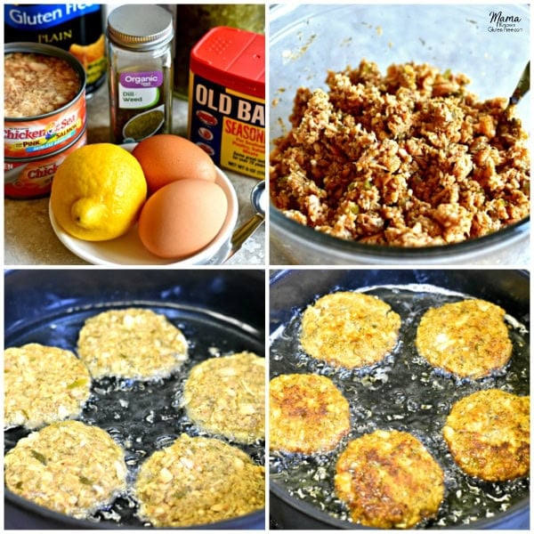 Gluten-Free Salmon Cakes recipe steps