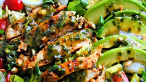 Grilled Chicken Chimichurri Sauce
