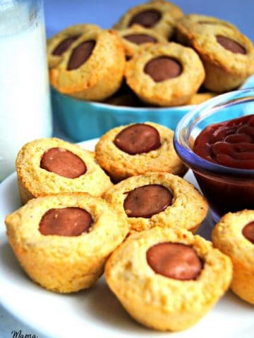 Gluten-Free Corn Dog Bites |www.mamaknowsglutenfree.com