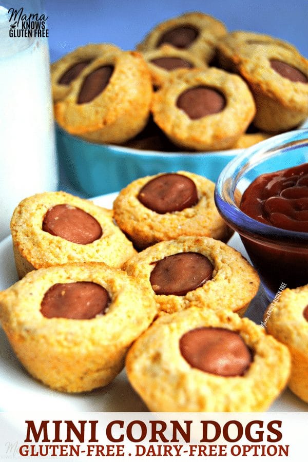 gluten-free mini corn dogs