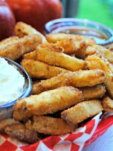 Gluten-Free Cinnamon Apple Fries