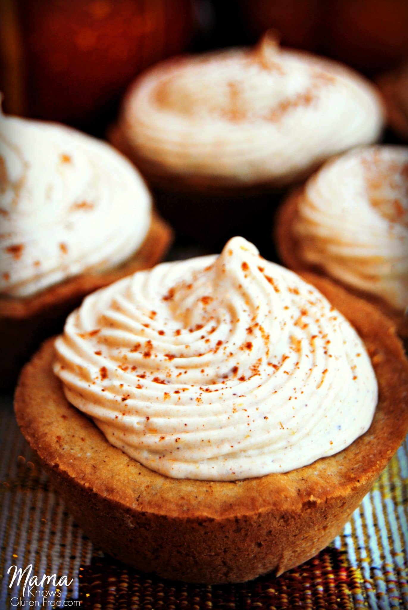 Gluten-Free Pumpkin Cheesecake Graham Cookie Cups 