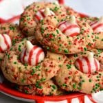 Gluten-Free Christmas Sugar Blossom Cookies