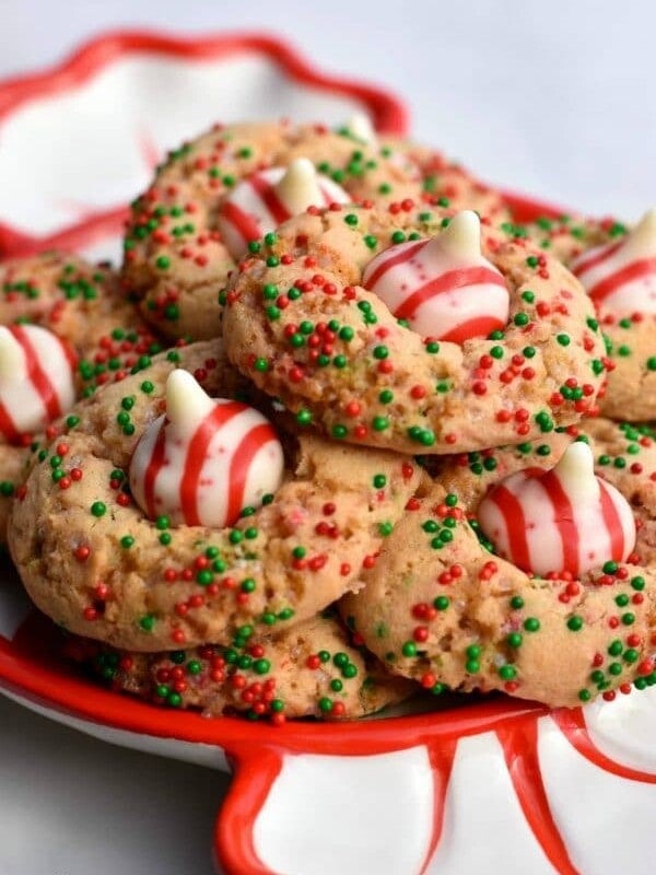 Gluten-Free Christmas Sugar Blossom Cookies