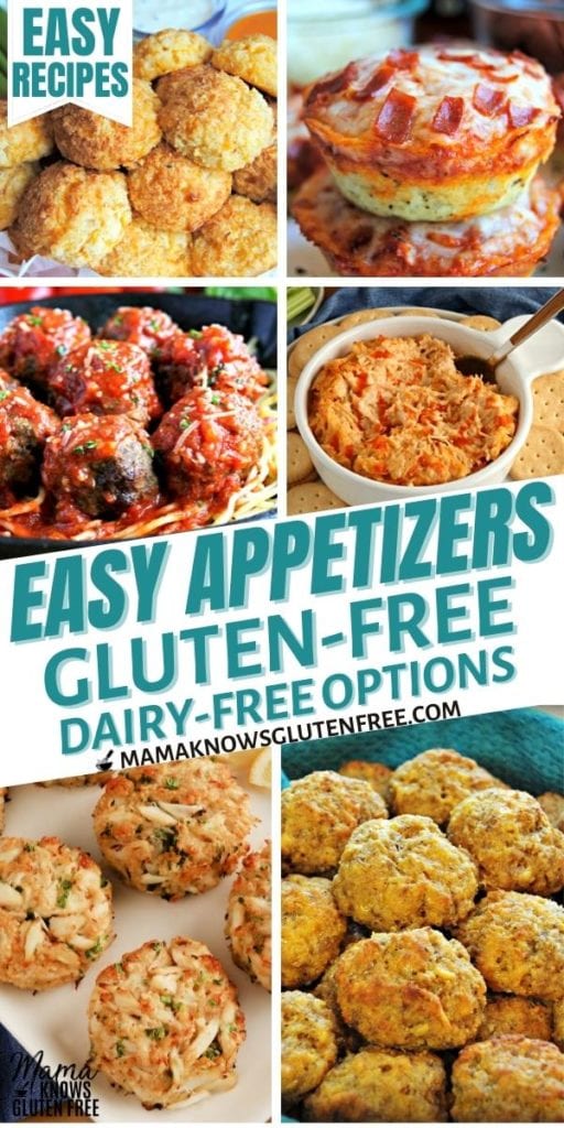 easy gluten-free appetizers Pinterest pin 1n