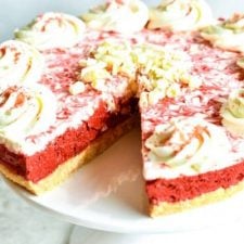 Gluten Free Red Velvet No Bake Cheescake