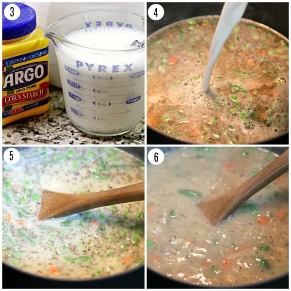 chicken and dumplings steps 3-6