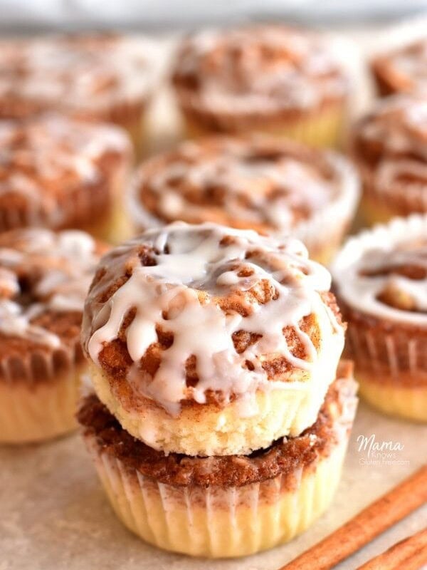 gluten-free cinnamon roll muffins