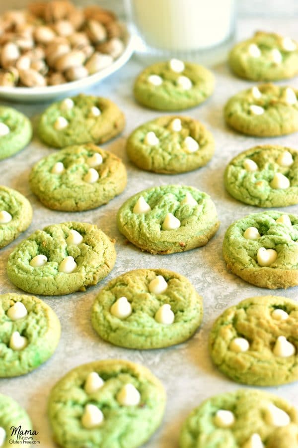 gluten-free pistachio cookies