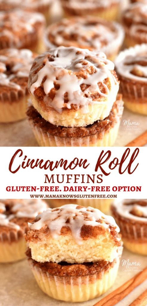 gluten-free cinnamon roll muffins