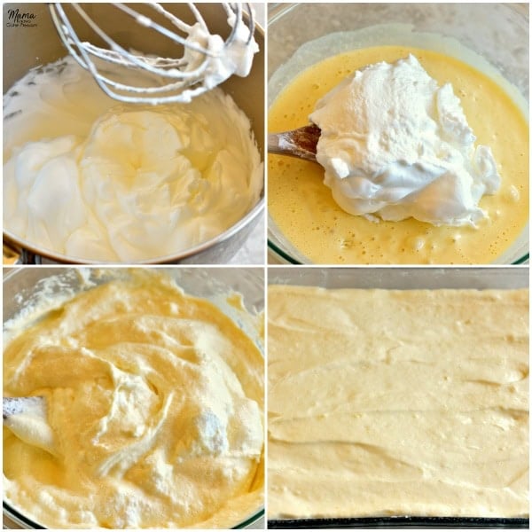 Gluten-Free Tres Leches Cake recipe steps 5-8 photo collage