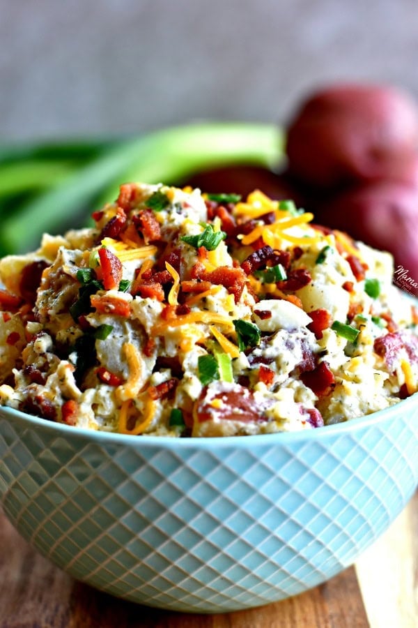 Loaded Bacon Ranch Potato Salad