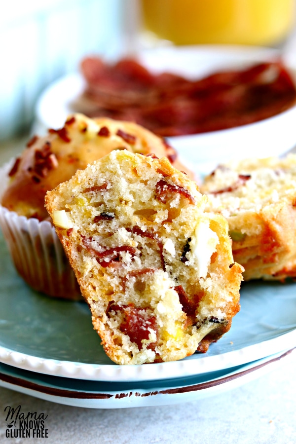 Gluten-Free Bacon, Egg and Cheese Muffins