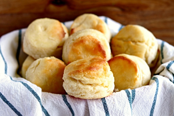 basket of gluten-free biscuits