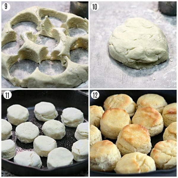 gluten-free biscuits recipe steps 9-12