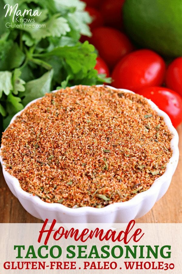 homemade taco seasoning Pinterst pin 1