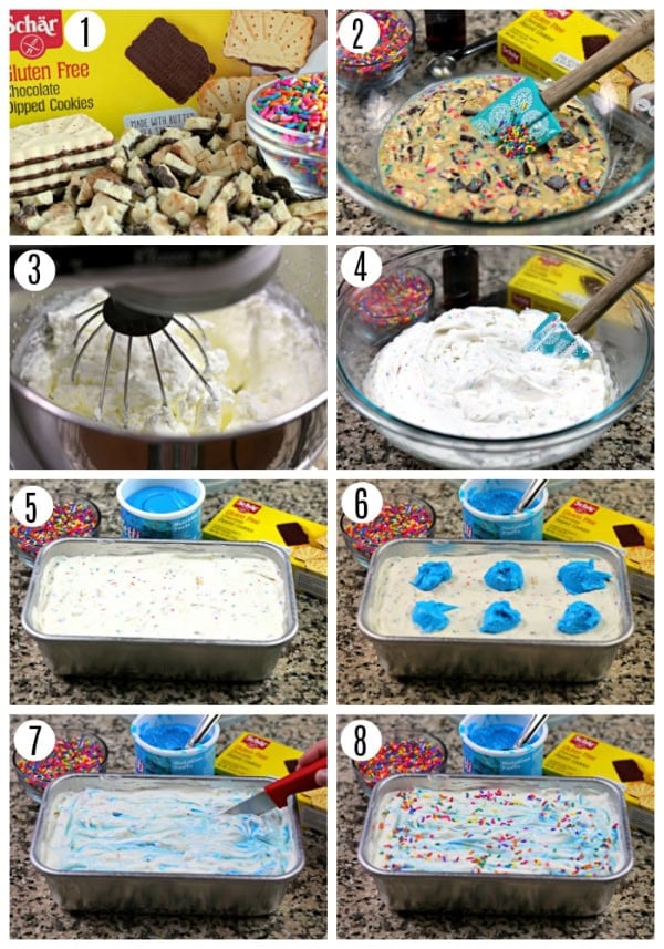 Birthday No-Church Ice Cream Recipe Steps