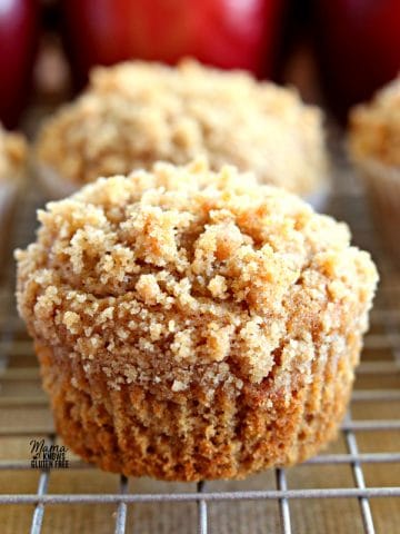 Easy Gluten-Free Apple Cinnamon Crumb Muffins