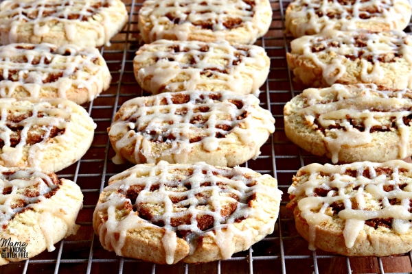 gluten-free cinnamon roll cookies
