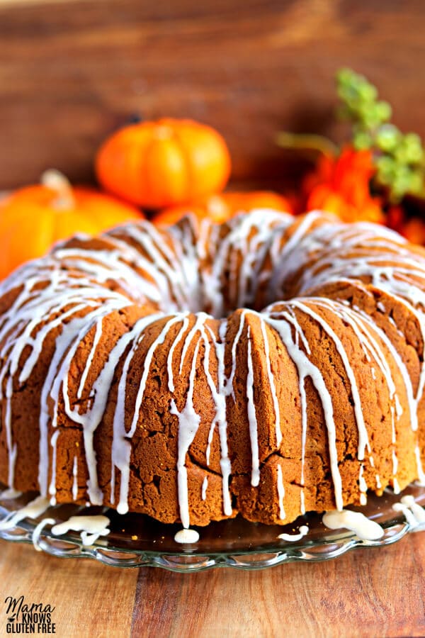 Gluten-Free Pumpkin Bundt Cake {Dairy-Free Option} - Mama Knows Gluten Free