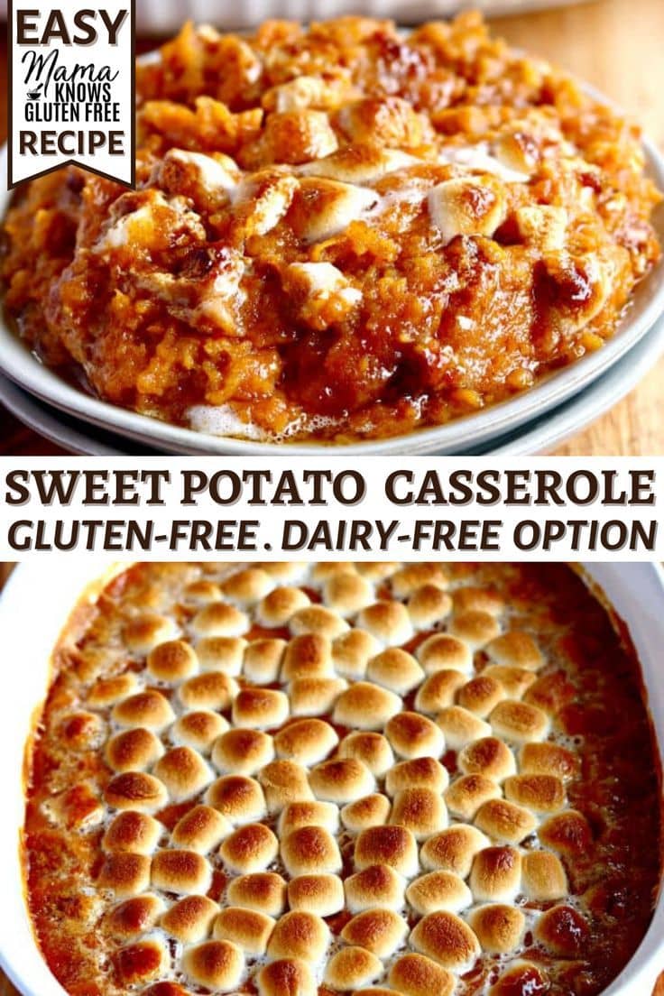 Gluten-Free Sweet Potato Casserole {Dairy-Free Option} - Mama Knows ...