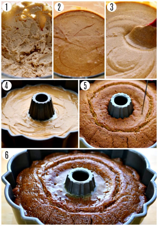 gluten-free gingerbread cake recipe steps 1-6