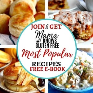 newsletter signup for free recipe e-book