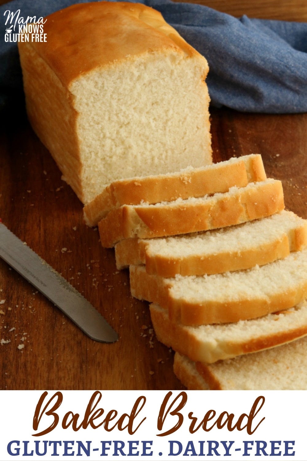 gluten-free bread Pinterest pin