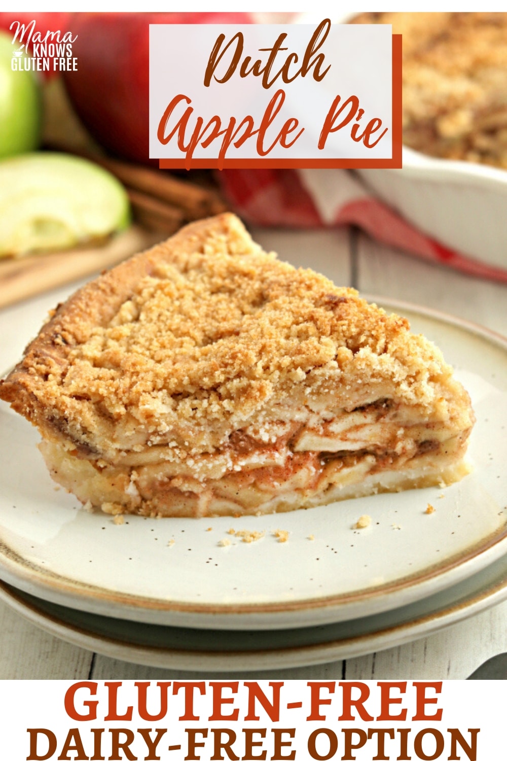 gluten-free apple pie Pinterest pin 2