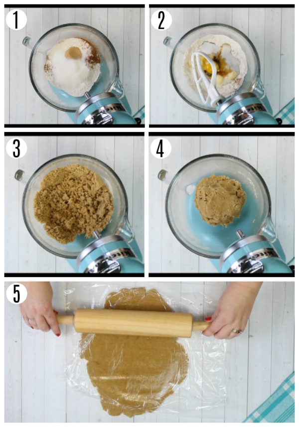 gluten-free graham crackers recipe steps 1-5