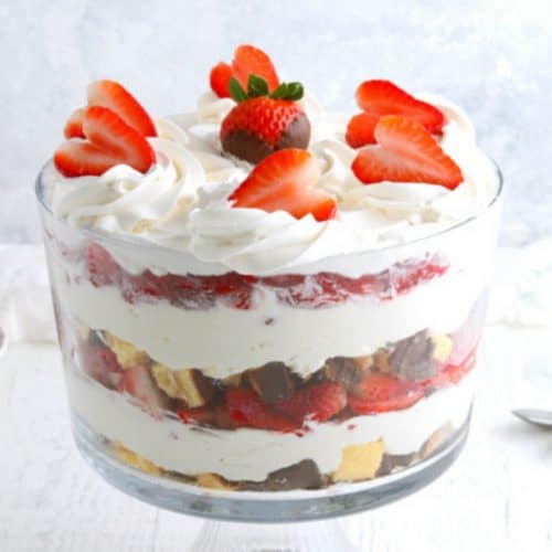 Gluten Free Chocolate Strawberry Cheesecake Trifle Mama Knows Gluten Free