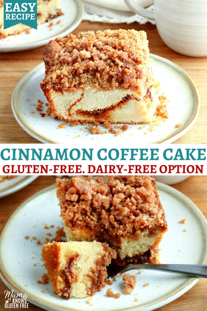 gluten-free coffee cake Pinterest pin 1