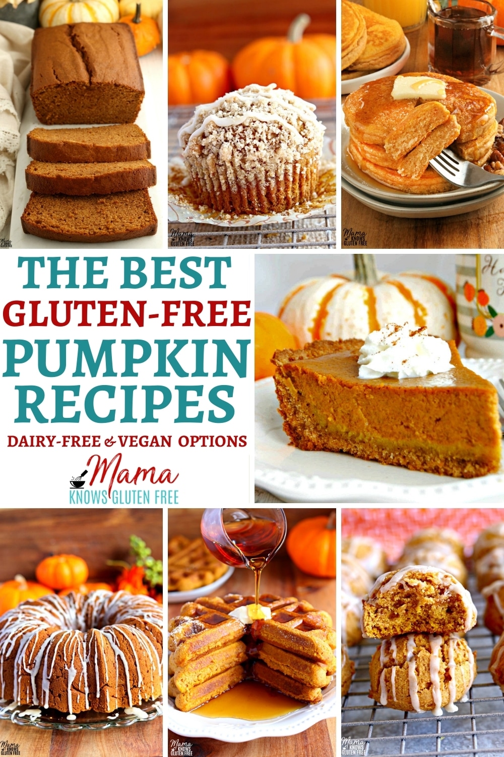 gluten-free pumpkin recipes Pinterest pin 1