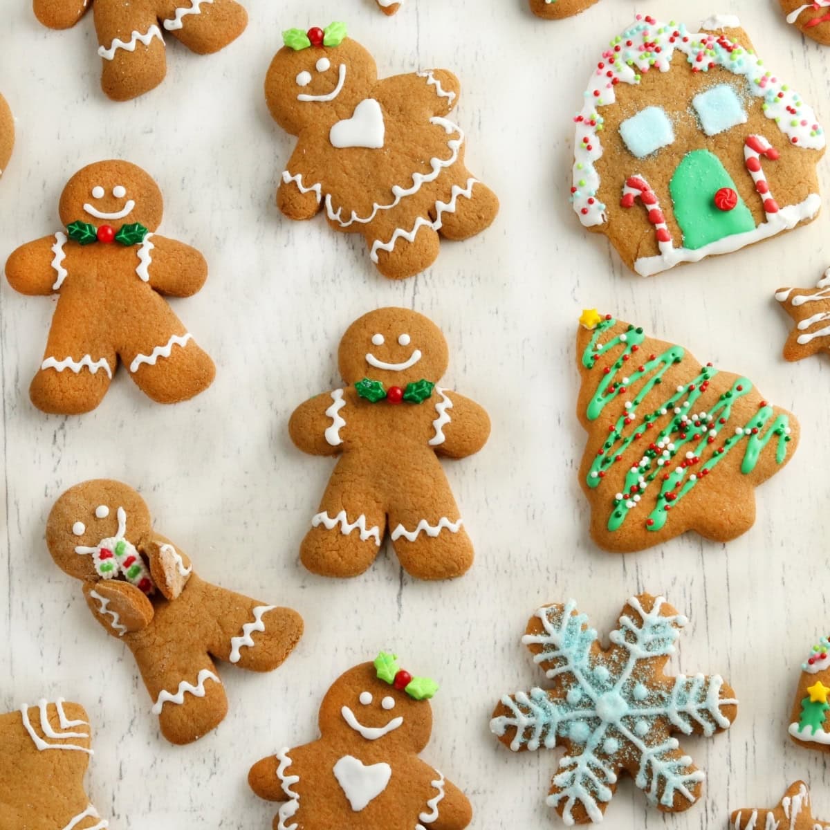 Gluten-Free Gingerbread Cookies Dairy-Free Option