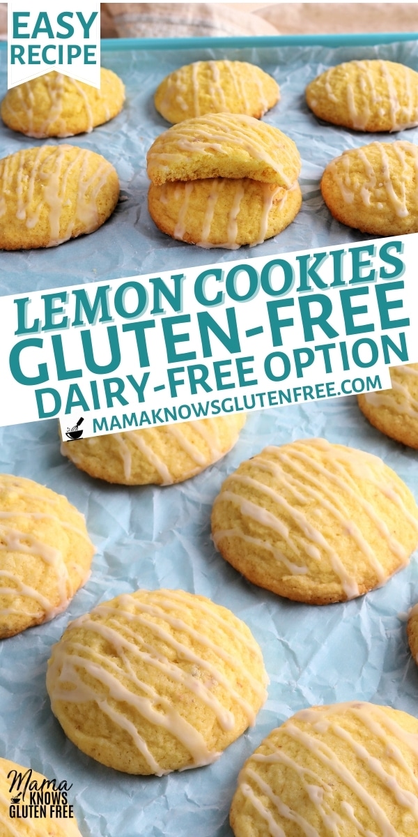 gluten-free lemon cookies Pinterest pin 1n
