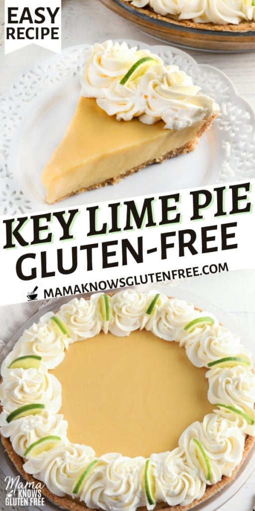 gluten-free key lime pie Pinterest pin 1