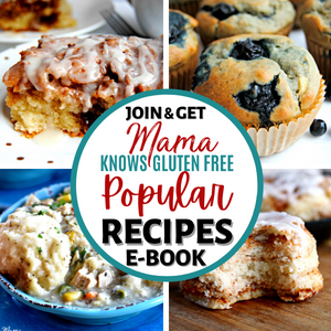 Mama Knows Gluten Free e-book photo collage