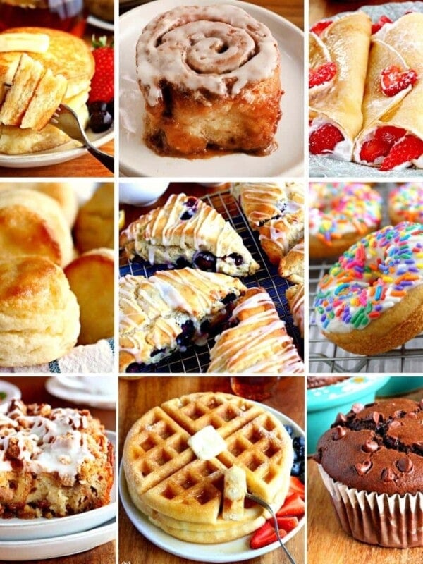 gluten-free brunch recipes photo collage