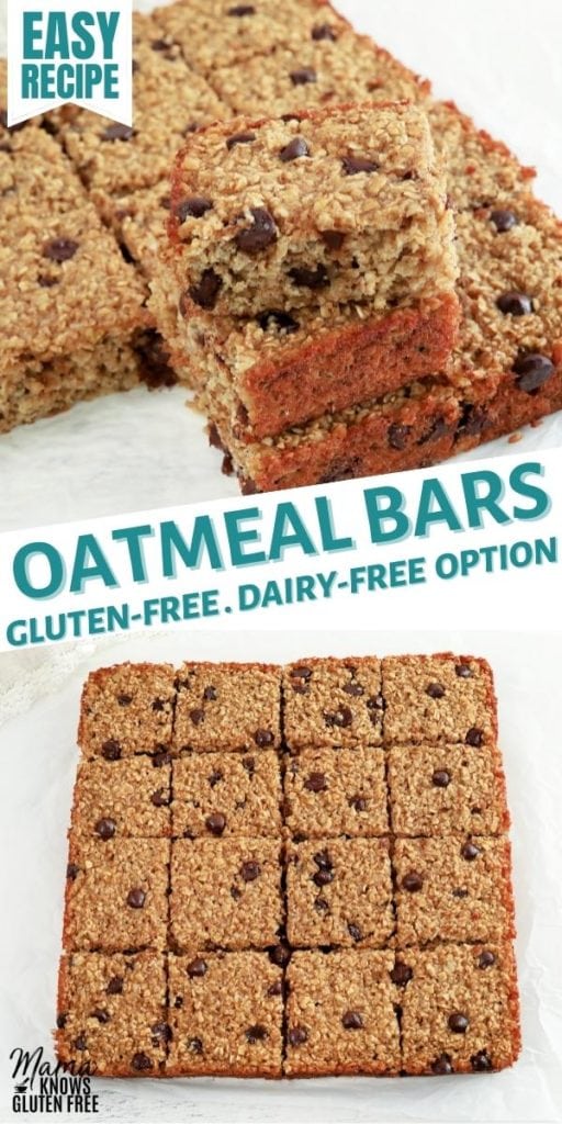 oatmeal bars Pinterest pin 1n