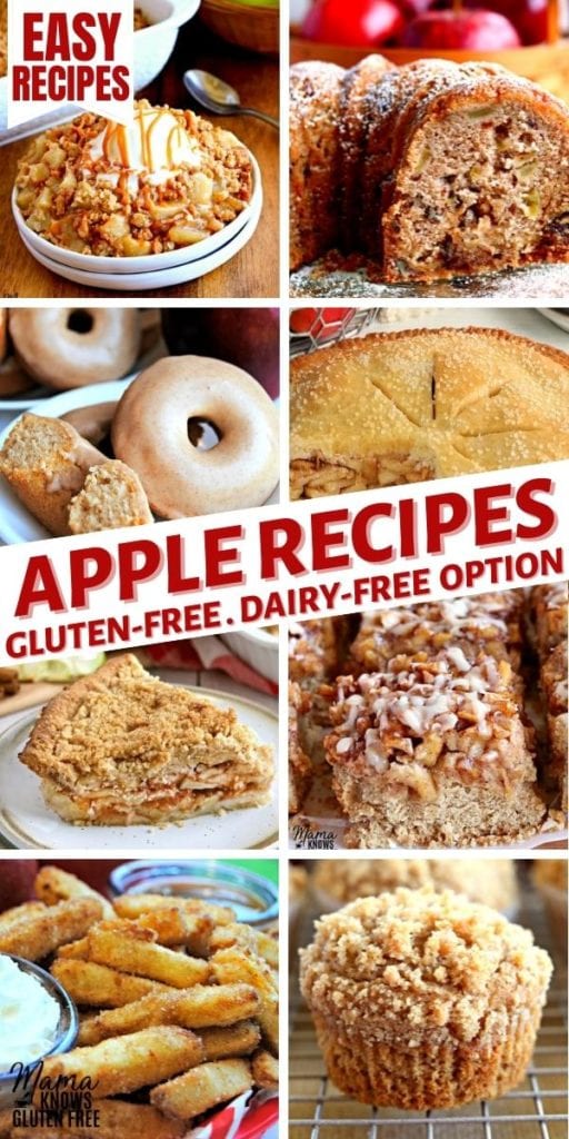 gluten-free apple recipes Pinterest pin