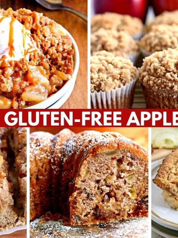 gluten-free apple recipes photo collage