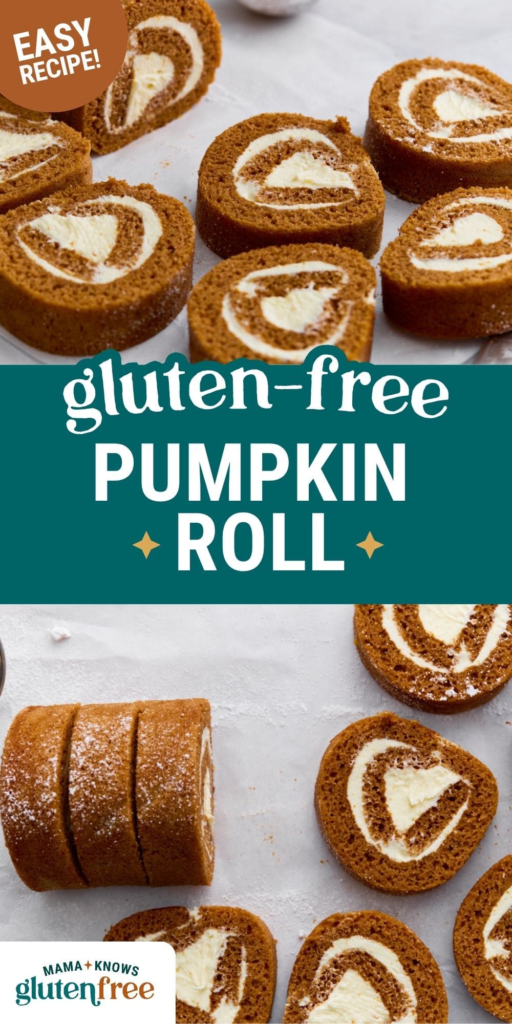 gluten-free pumpkin roll pin image
