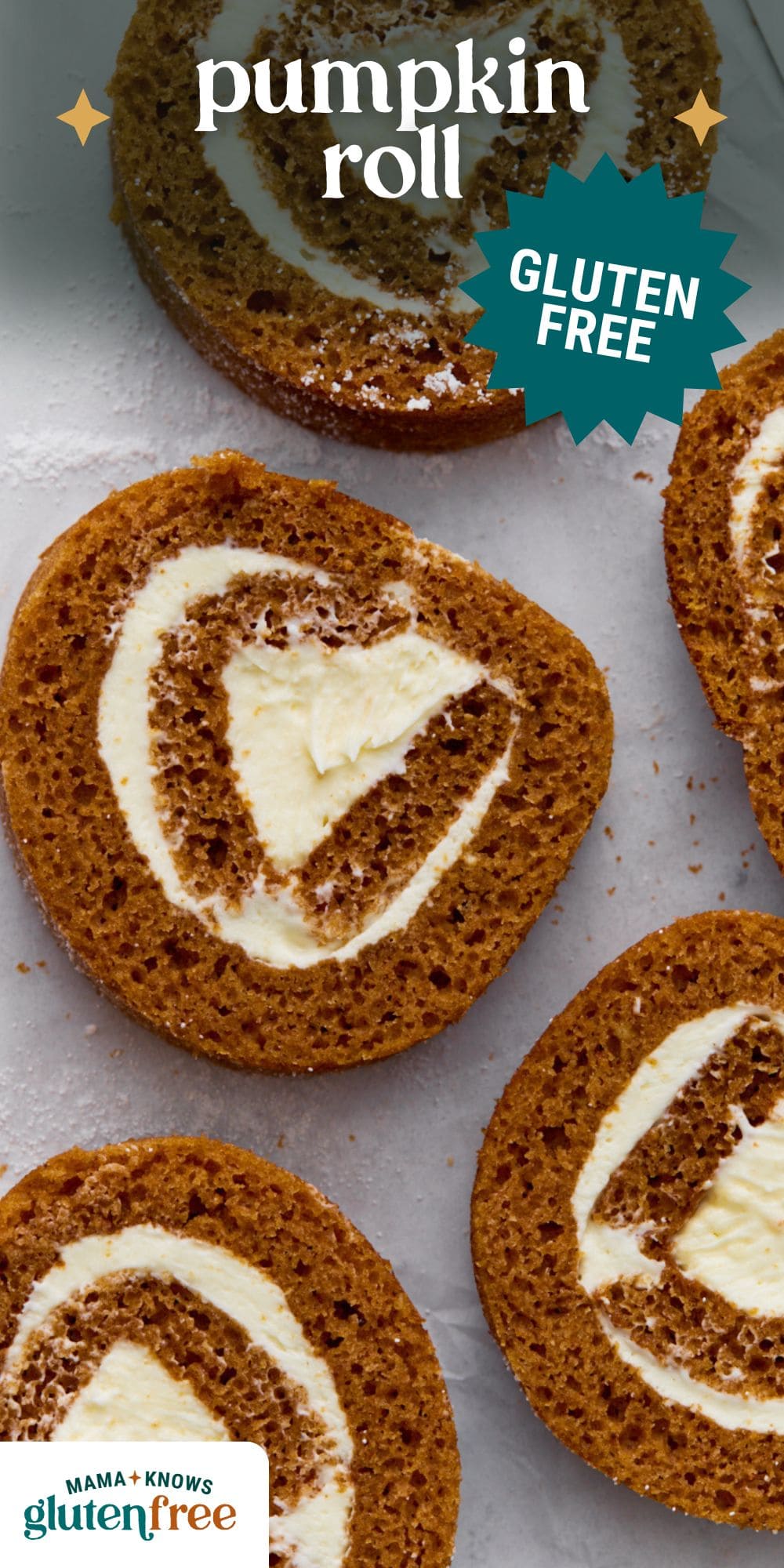 gluten-free pumpkin roll pin image