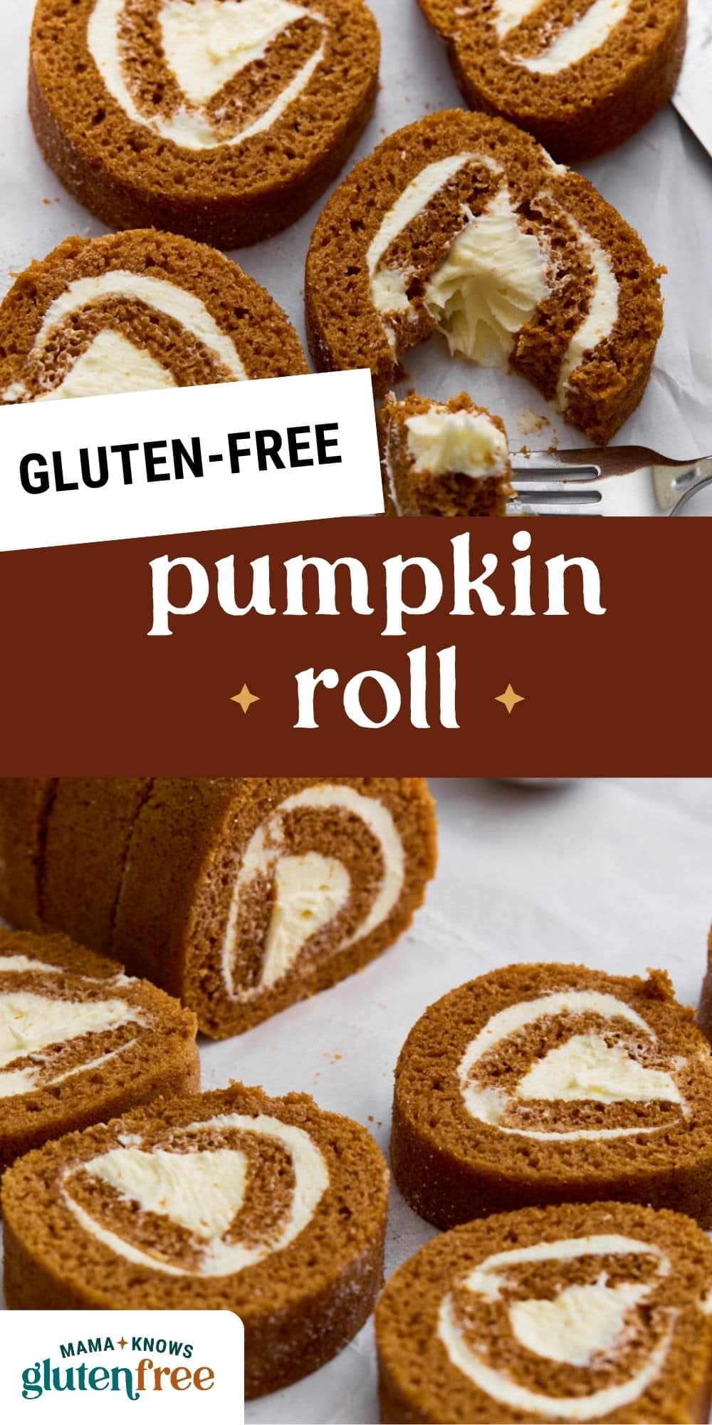 gluten-free pumpkin roll pin image