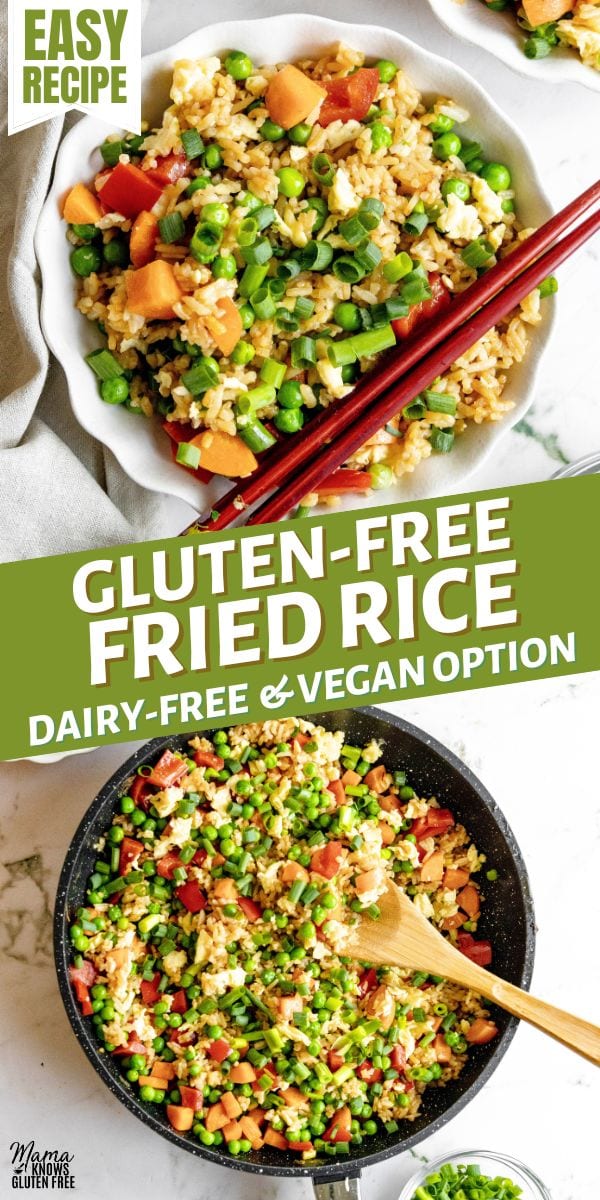 Gluten-Free Fried Rice Pinterest Pin